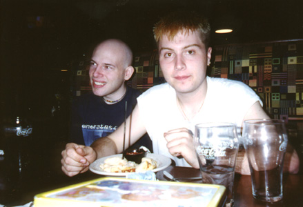 6-9-00 Bald Jason & Shawn at Pizza House.jpg (53064 bytes)