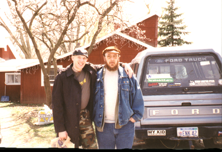 Bald Jason with his Step-Father - My father Doug.jpg (175808 bytes)